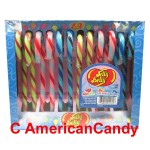 Jelly Belly Candy Canes Watermelon, Tutti Frutti & Blueberry 170